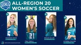 Four From Women’s Soccer Named All-Region 20