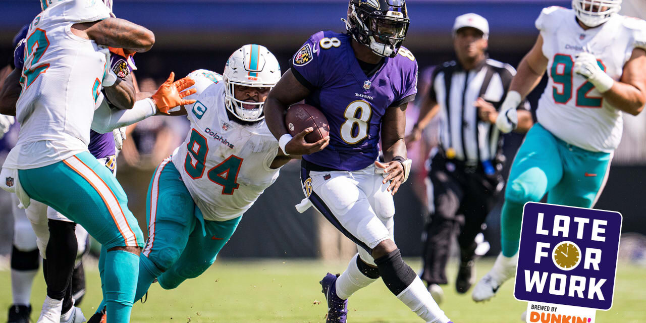 Late for Work: What Pundits Expect in Ravens-Dolphins Game