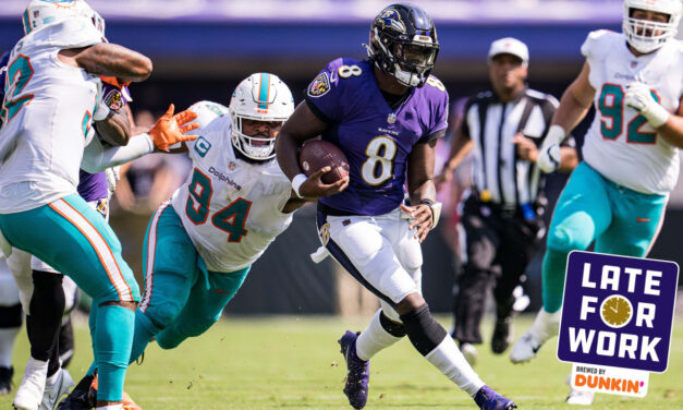 Late for Work: What Pundits Expect in Ravens-Dolphins Game