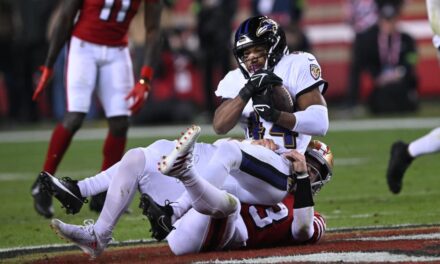 Ravens Defense Feasts With Five Interceptions vs. 49ers