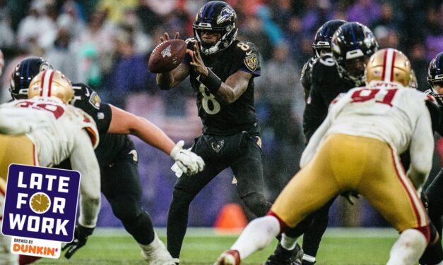 Late for Work: Ravens-49ers Is the Best Regular-Season Game Since 2007