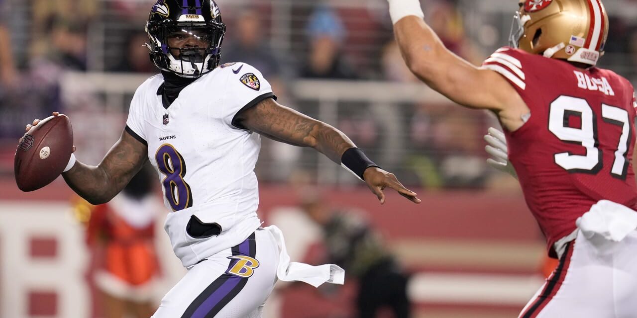 How Lamar Jackson And the Ravens are Feasting on Off-Script Plays