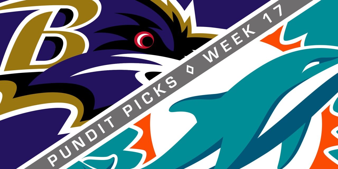 Pundit Picks: Ravens Picked By Vast Majority to Beat Dolphins