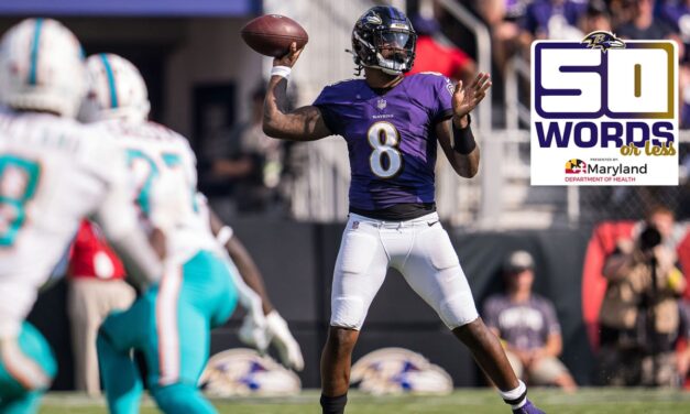 50 Words or Less: Lamar Jackson’s Laser-Sharp Focus Is Leading the Ravens