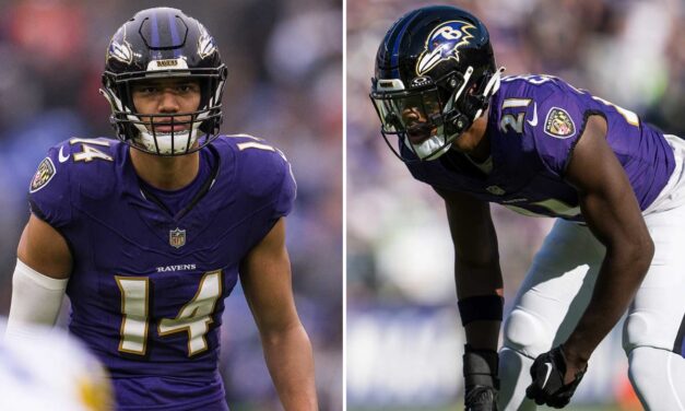 Ravens Secondary Short-Handed vs. Dolphins; Zay Flowers Active