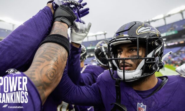 Power Rankings: Ravens Are Unanimous No. 2 Heading Into Showdown With No. 1 49ers