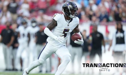 Ravens Make Four Roster Moves Before Facing Dolphins