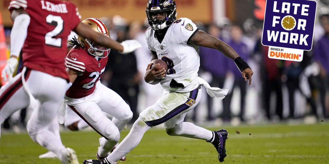 Late for Work: Ravens Are Clearly the Best Team in Football