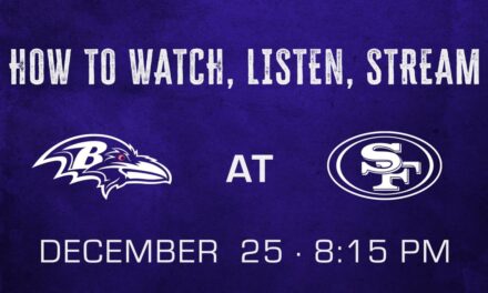 How to Watch, Listen, Live Stream Ravens at 49ers