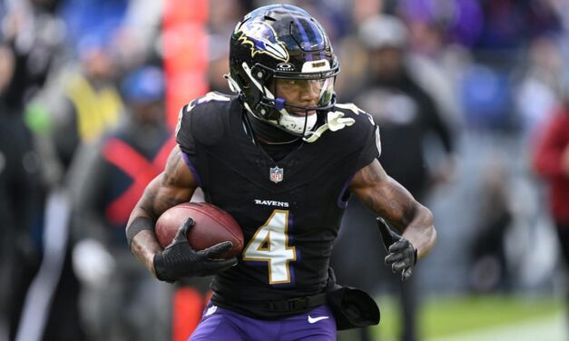 Zay Flowers Makes Ravens History With Long Touchdown