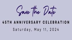 Save the Date: Hospice 45th Anniversary Celebration