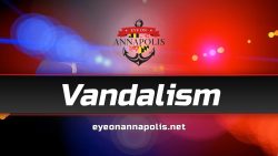 Vandalism on Main Street Leads to Arrest of Baltimore Man