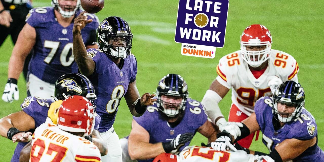 Late for Work: Peter Schrager Says It’s ‘Head-Scratching’ That Ravens Are Favored Over Chiefs
