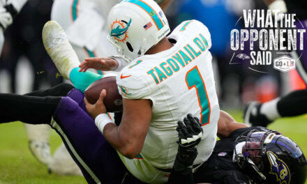 What the Dolphins Said After Their Loss to the Ravens 