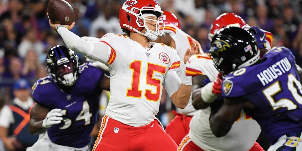 Patrick Mahomes Expects Ravens Fans to Bring the Noise