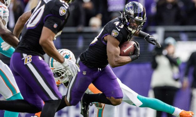 Ravens Grades & Snap Counts vs. Dolphins