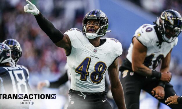 Ravens Make Roster Moves Before Finale vs. Steelers