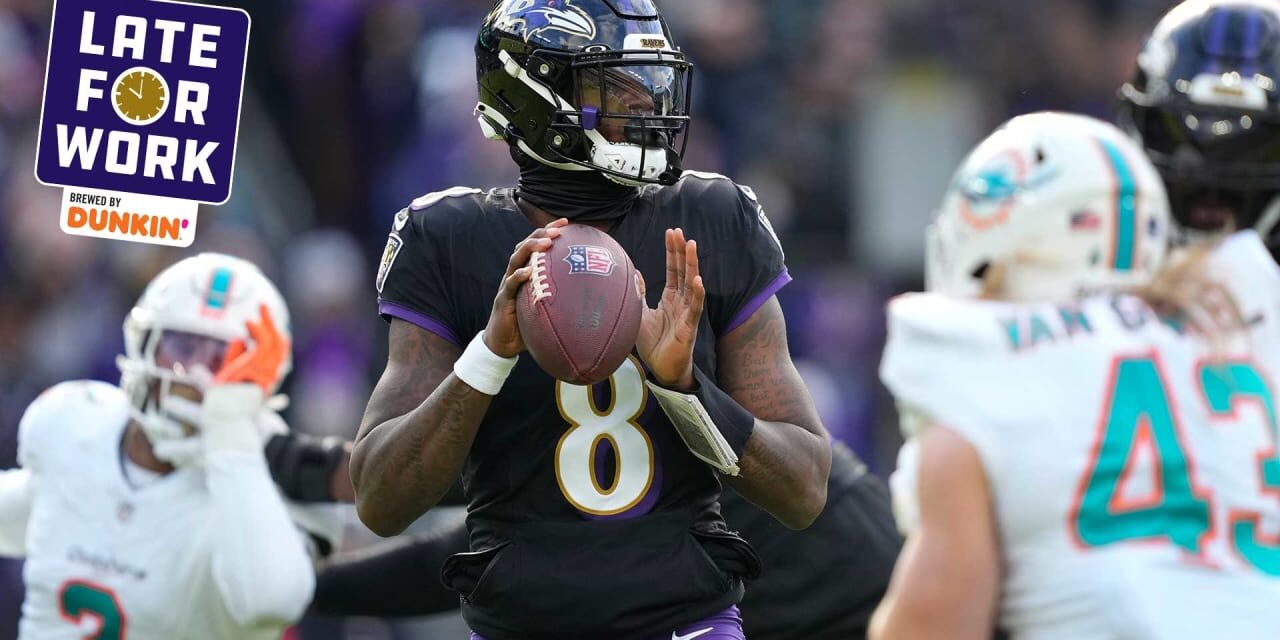 Late for Work: LeBron James, Ray Lewis Mock ‘Quarterbacky’ Take After Lamar Jackson’s Perfect Game