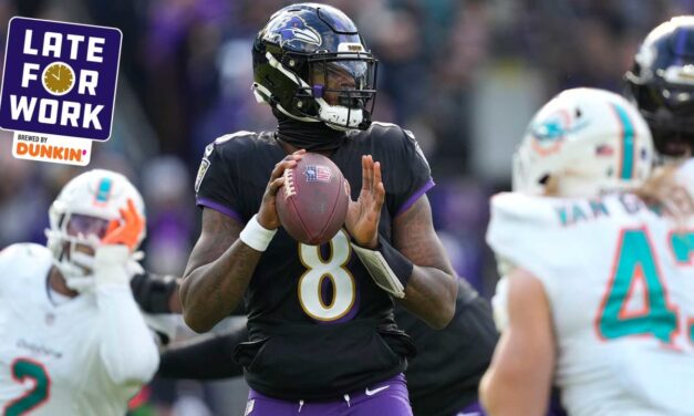 Late for Work: LeBron James, Ray Lewis Mock ‘Quarterbacky’ Take After Lamar Jackson’s Perfect Game