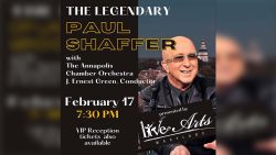 SATURDAY: Paul Shaffer Live in Concert at Maryland Hall