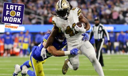 Late for Work: Would Trading for Alvin Kamara Give Ravens Leg Up on Chiefs?