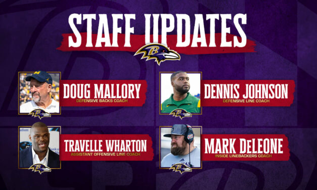 Ravens Announce Four Coaching Hires