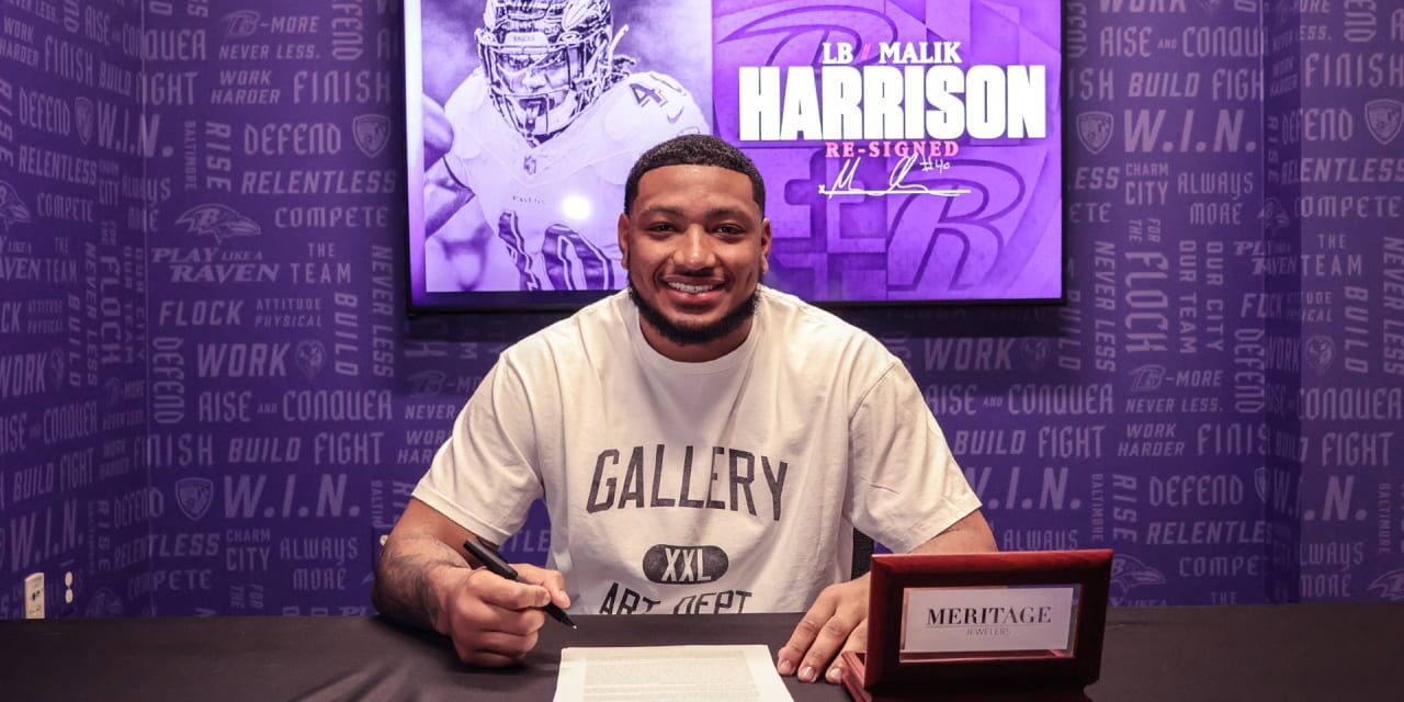 Malik Harrison Signs One-Year Deal With Ravens