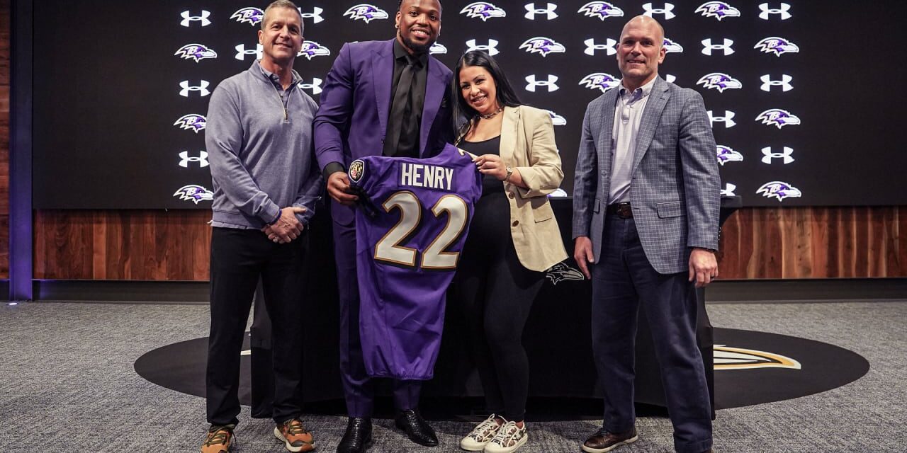 Derrick Henry Picks His Ravens Jersey Number