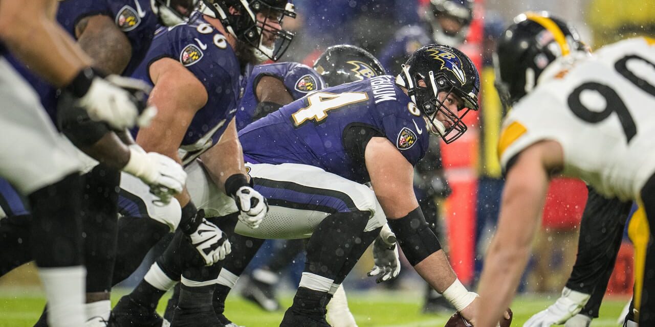 Lessons From the Ravens’ Previous Offensive Line Rebuilds