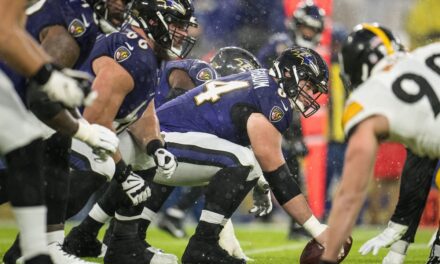 Lessons From the Ravens’ Previous Offensive Line Rebuilds