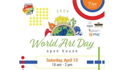 3rd Annual World Art Day Open House at Chesapeake Arts Center