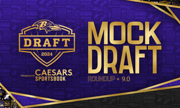 Mock Draft Roundup 9.0: A New Offensive Lineman Becomes Most Popular Ravens Pick