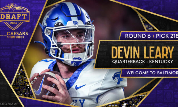 Ravens Select Quarterback Devin Leary in Sixth Round