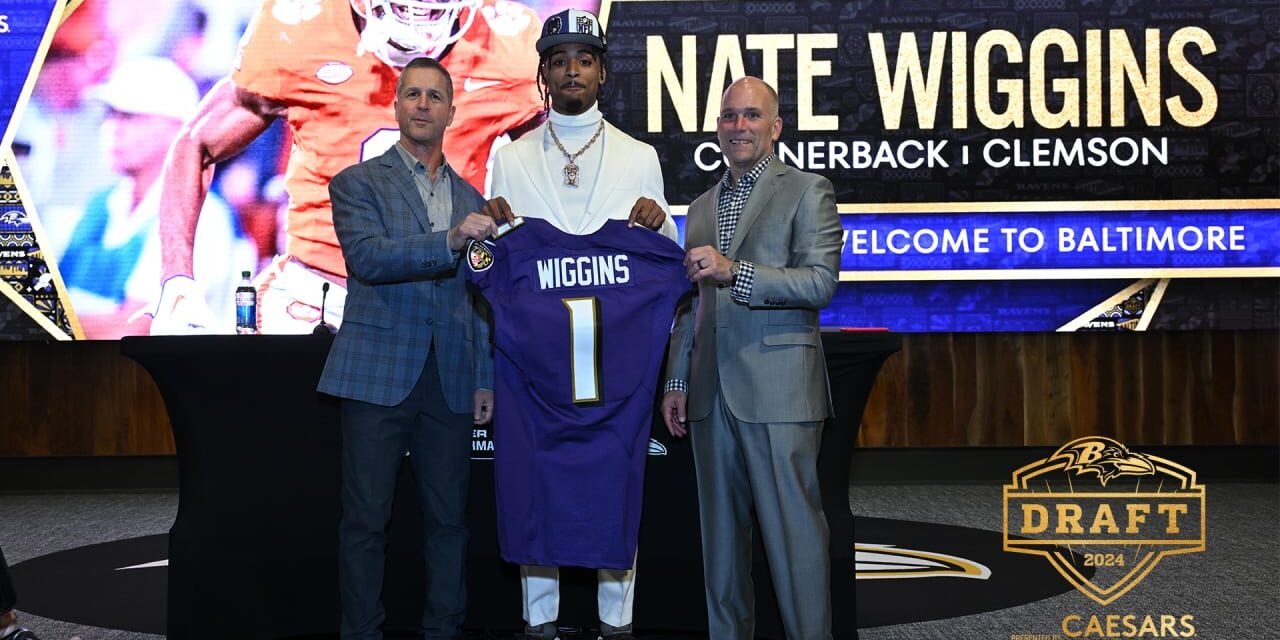 Nate Wiggins’ Ravens Jersey Number Revealed