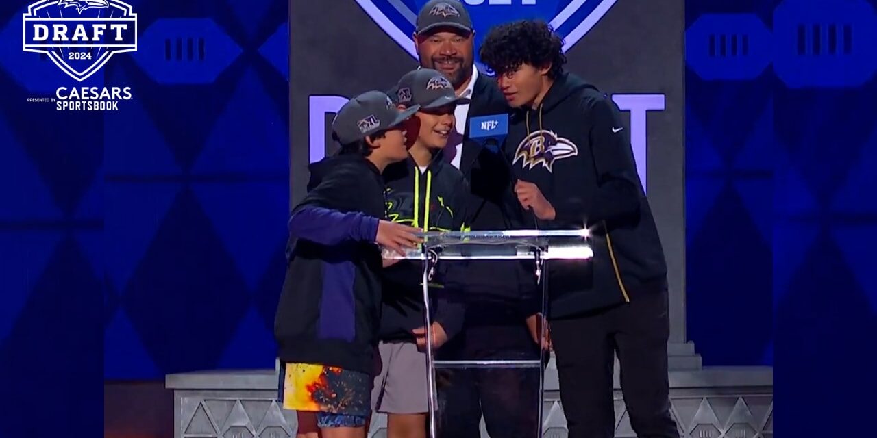 Haloti Ngata’s Sons Win Steal the Show With Steelers Diss at Draft