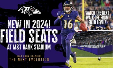 Ravens Introduce New Permanent Field-Level Seats