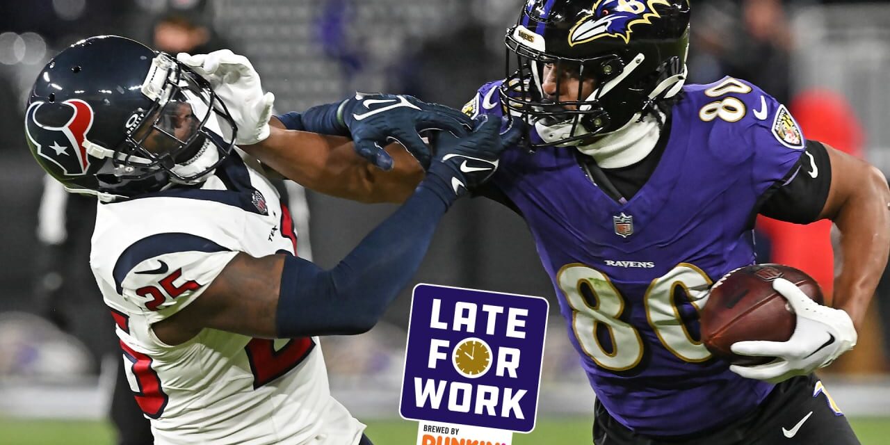 Late for Work: Does Stefon Diggs Trade Push Texans Past Ravens in AFC Hierarchy?
