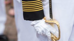 Naval Academy’s Historic Color Parade Recognizes Leading Midshipmen