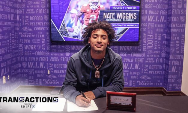 Nate Wiggins, Five Draft Picks Sign Rookie Contracts