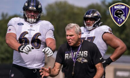 Ravens Offensive Line Coach Breaks Down Competition