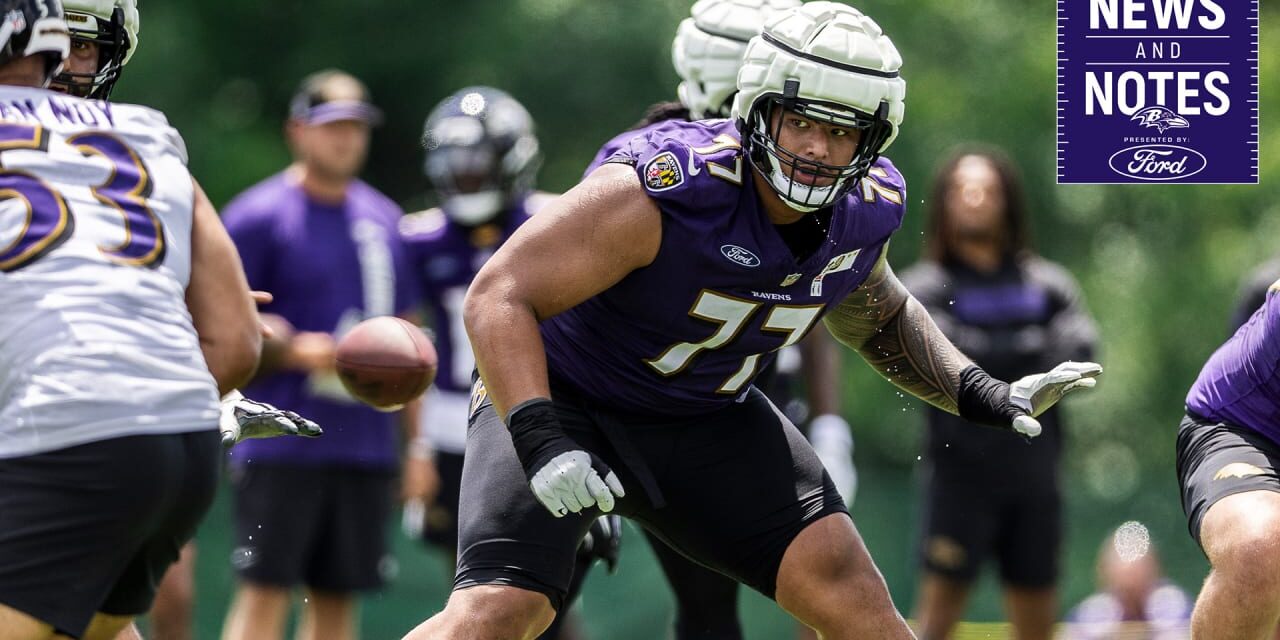 Ravens Could Have NFL’s Biggest Guard With Daniel Faalele