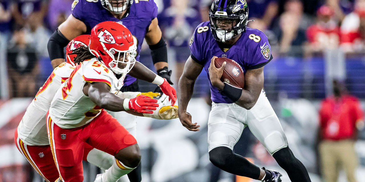 Lamar Jackson’s Pass to Himself Wins ESPY for Best Play