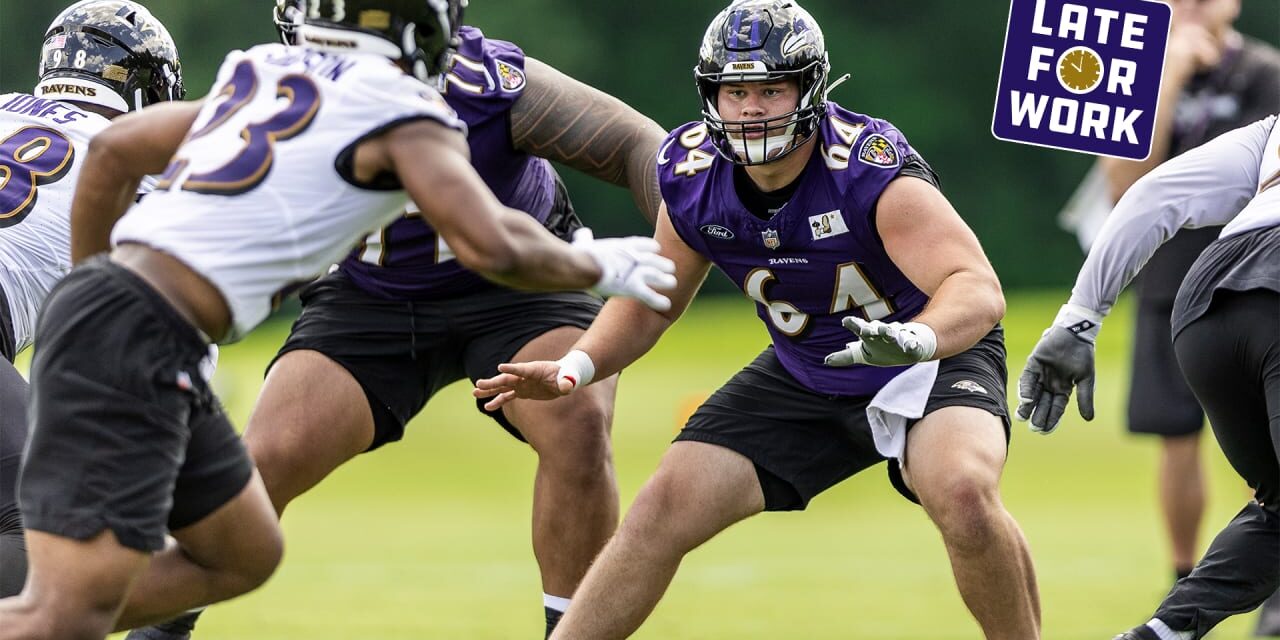 Late for Work: Ravens’ Under-25 Talent Earns Elite Ranking