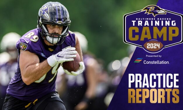 Practice Report: Mark Andrews Makes Play of the Day As Ravens Tight Ends Keep Shining