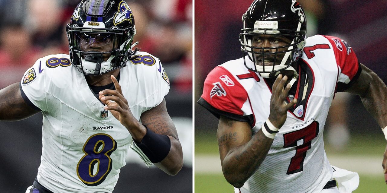 Lamar Jackson Isn’t Taking Aim at Michael Vick’s QB Rushing Record