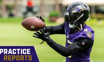 Practice Report: Lamar Jackson Hits Rashod Bateman With Perfect Bomb