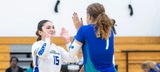 Volleyball Splits Weekend Tri-Match