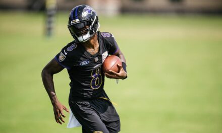 Lamar Jackson Returns to Practice; Ravens Have Only One Absence