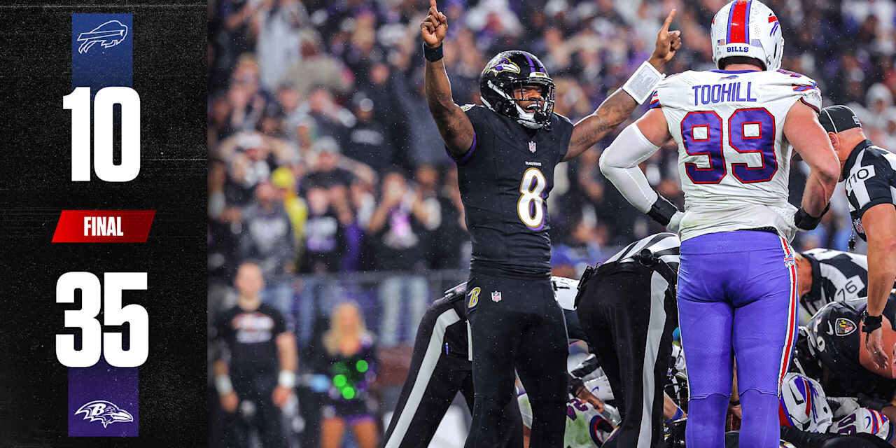 Game Recap: Ravens Dominate Bills on ‘Sunday Night Football’