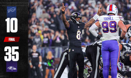 Game Recap: Ravens Dominate Bills on ‘Sunday Night Football’